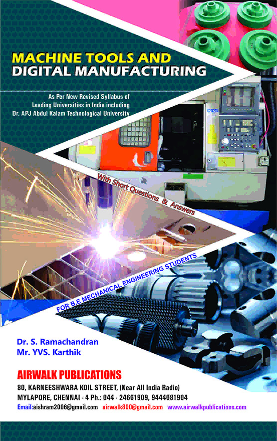Machine Tools and Digital Manufacturing - KL