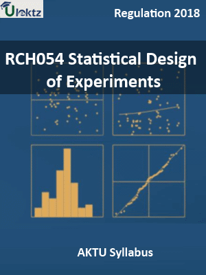 Statistical Design of Experiments_Syllabus